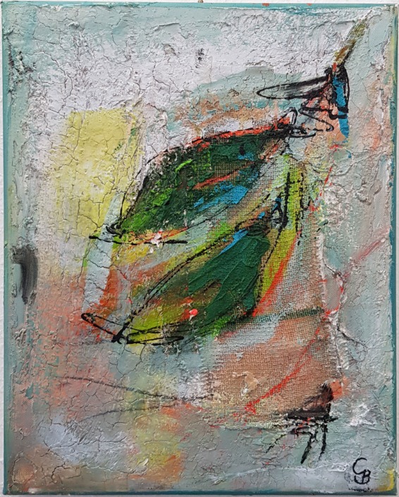 Leaves 50x40 by Christin Behrend
