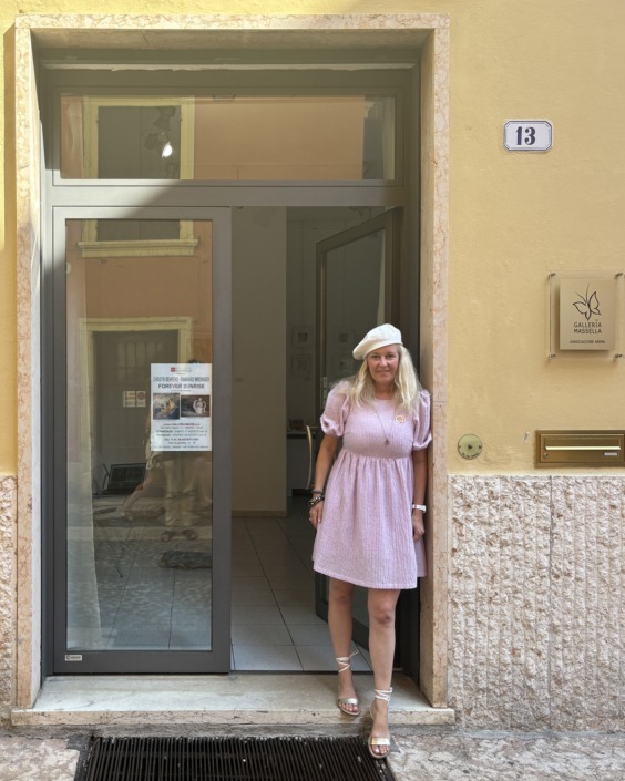 Christin Behrend, exhibition in Verona, Galleria Massella